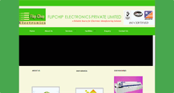 Desktop Screenshot of flipchipele.com