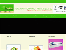 Tablet Screenshot of flipchipele.com